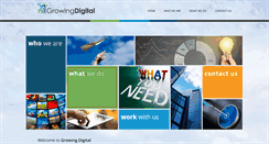 Desktop Screenshot of growingdigital.com